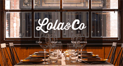 Desktop Screenshot of lolaandco.com